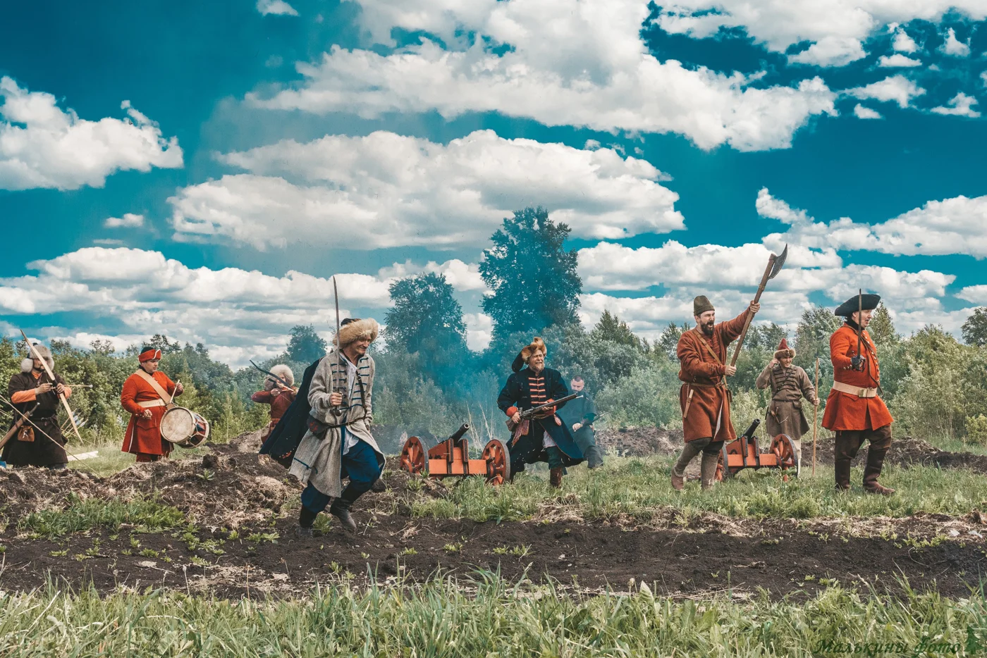 Международный военно-исторический фестиваль «Сибирский огонь»