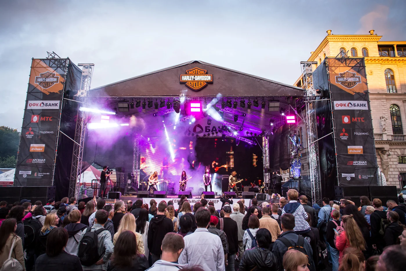 Международный мотофестиваль St.Petersburg Harley Days