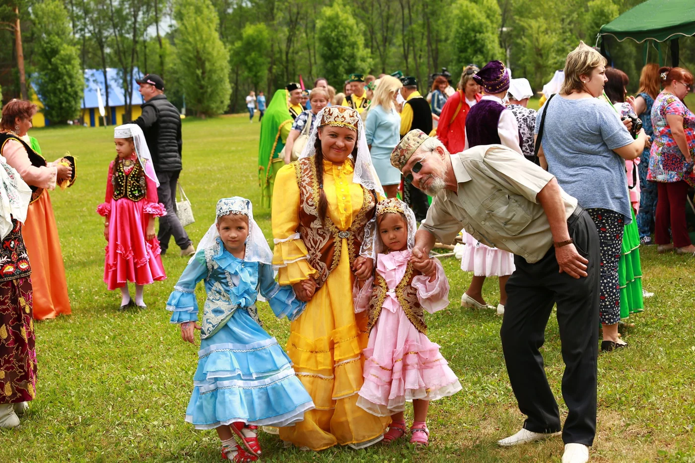 Ежегодный татаро-башкирский праздник «Сабантуй»