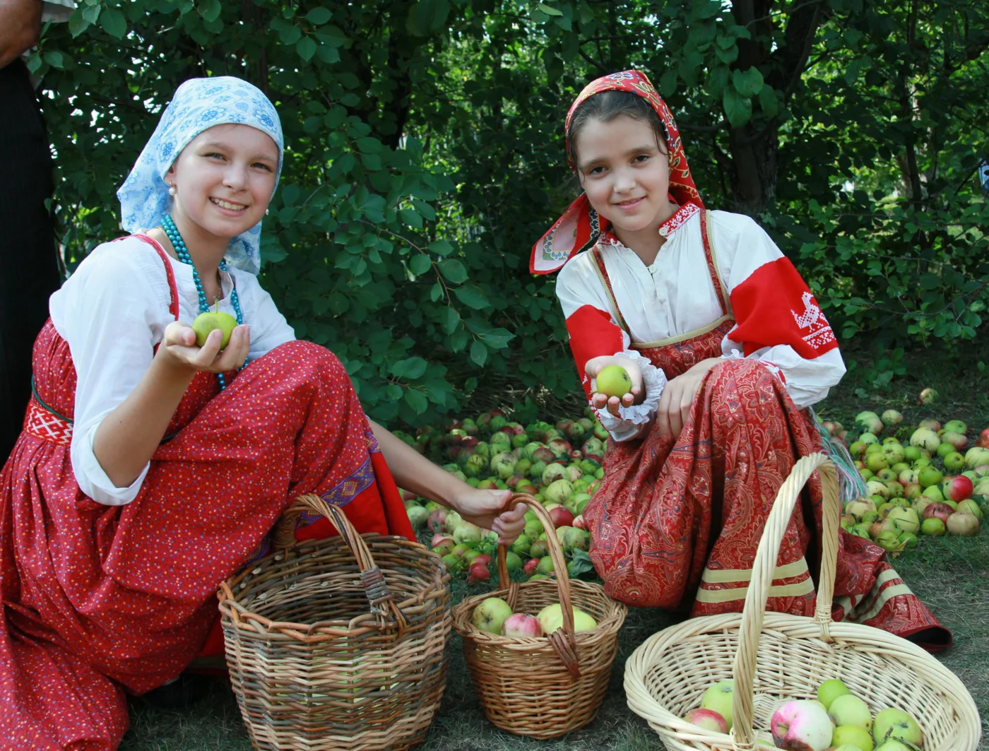 Яблочный спас в селе Красновидово
