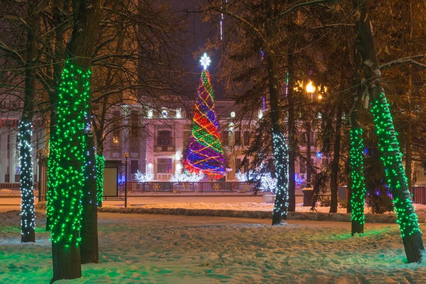 Новогодние празднества в Тамбове