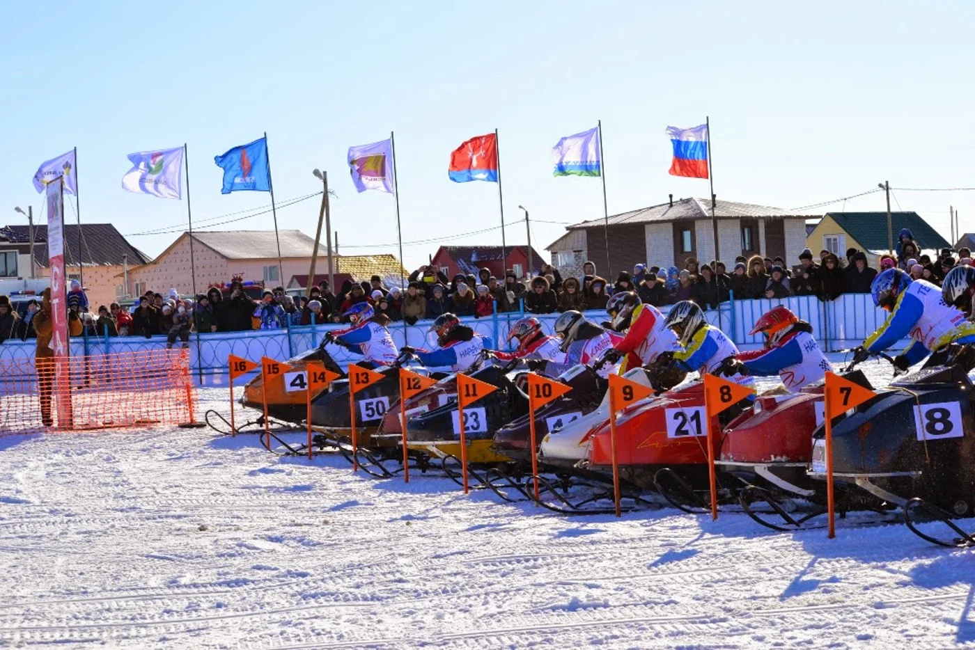 Соревнования по кроссу на снегоходах на Кубок Героя Советского Союза, Героя Российской Федерации Чилингарова А.Н. 
