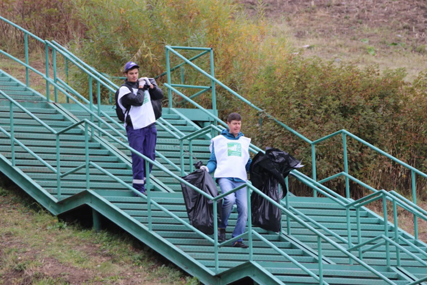 Чемпионат Томской области по спортивному сбору мусора