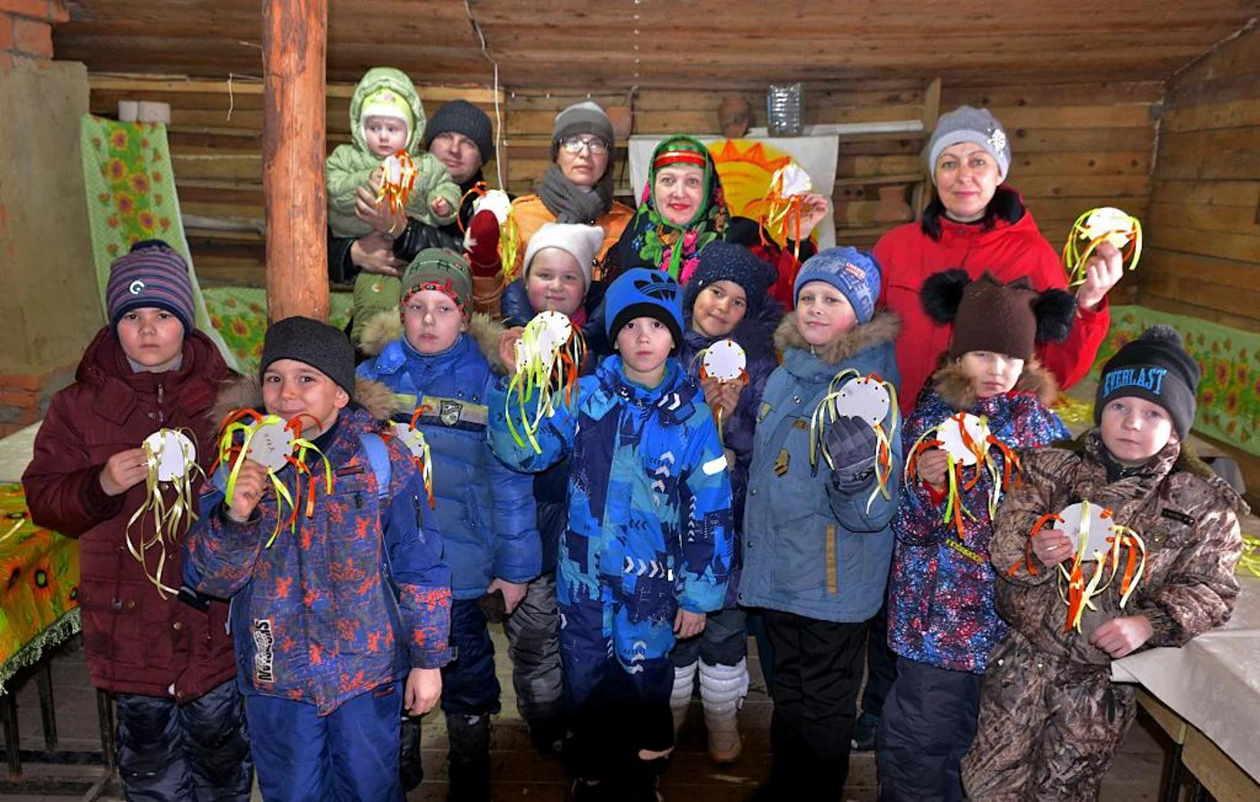 Масленица в Палеодеревне