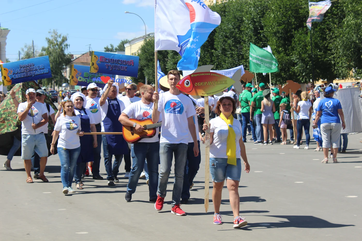 V Вольский Фестиваль Ухи на Волге