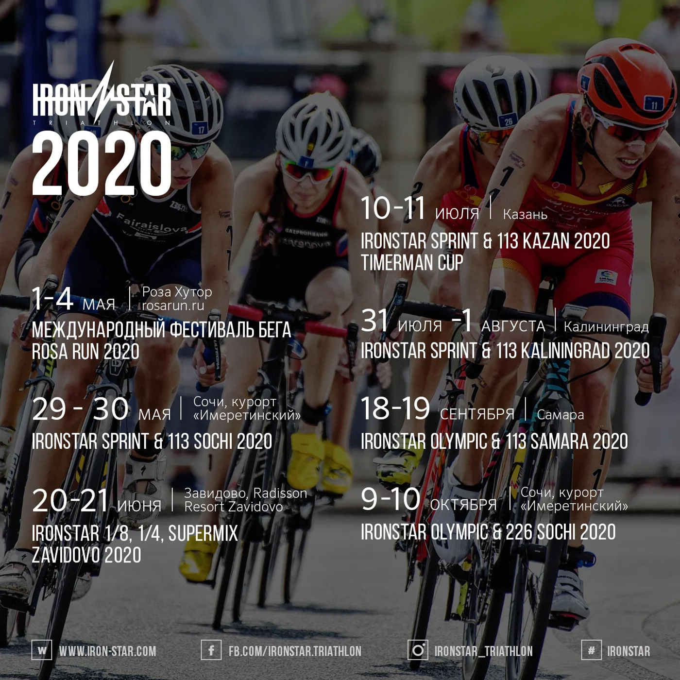 Соревнования по триатлону IRONSTAR KALININGRAD 2020