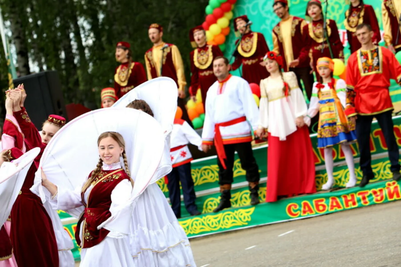 XVI Республиканский национально-фольклорный праздник "Сабантуй"