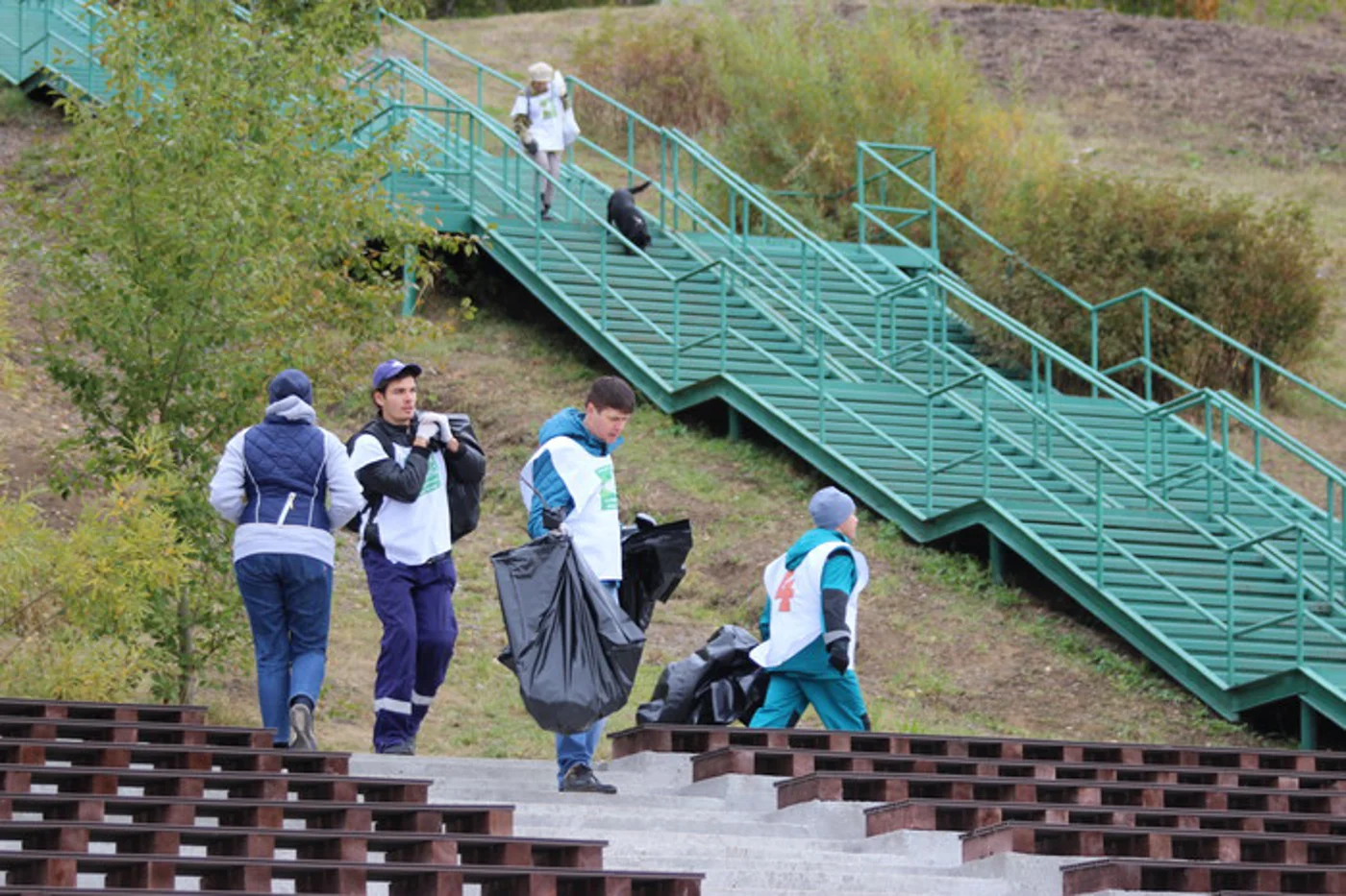 Чемпионат Томской области по спортивному сбору мусора