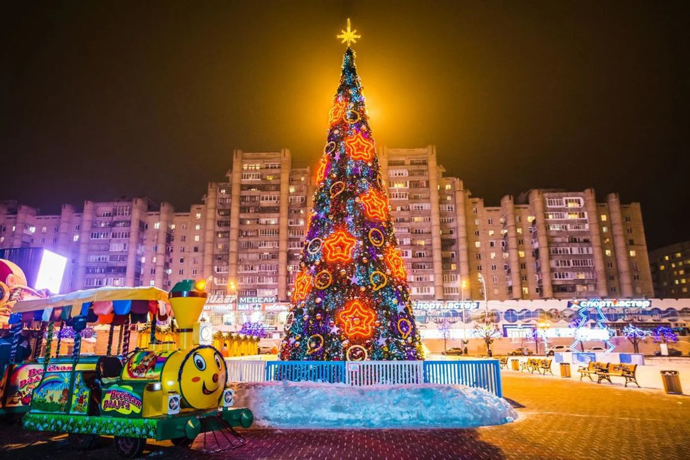 Новогодние празднества в Тамбове