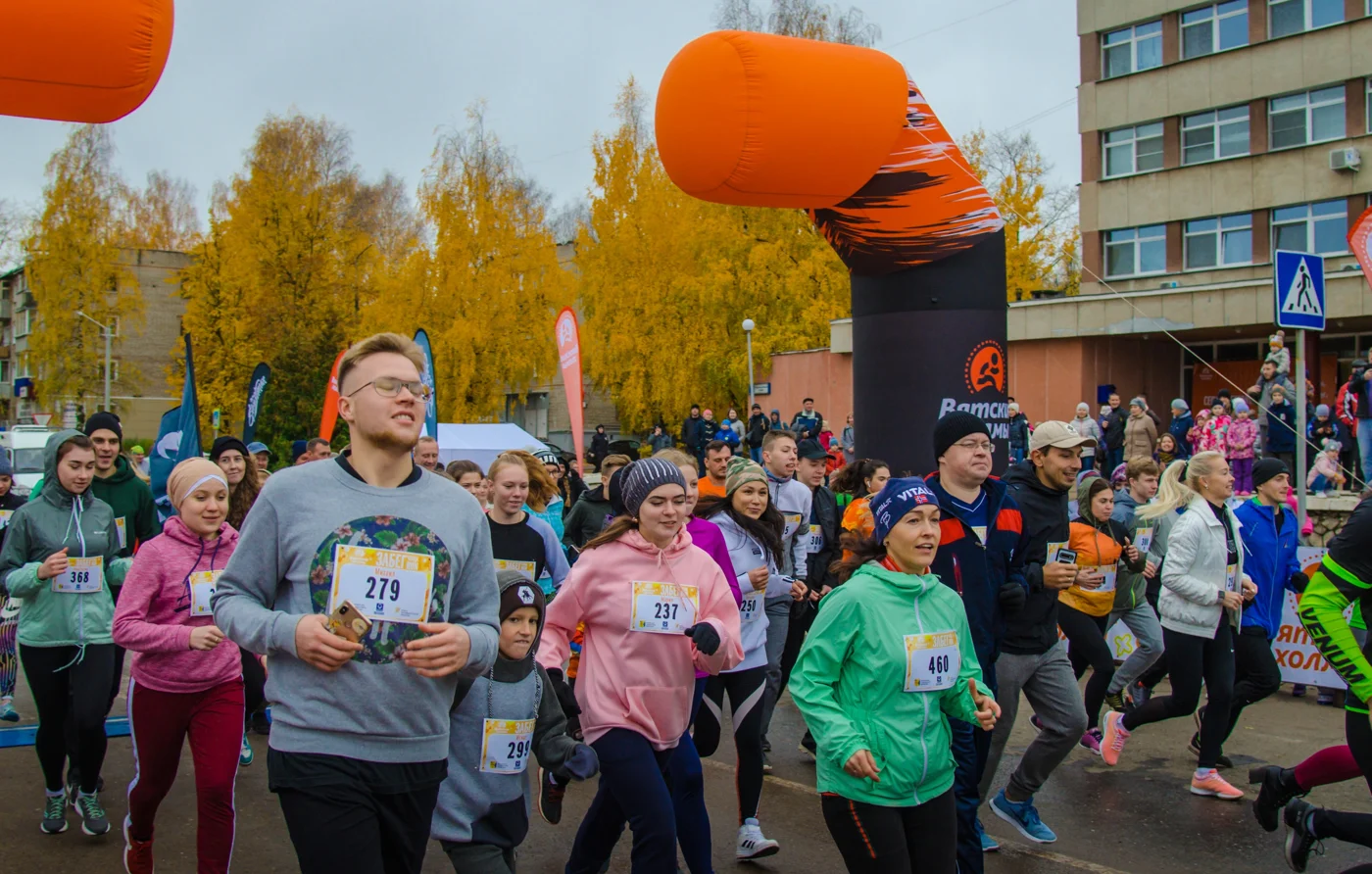 Массовый легкоатлетический забег «Чепца RUN» 