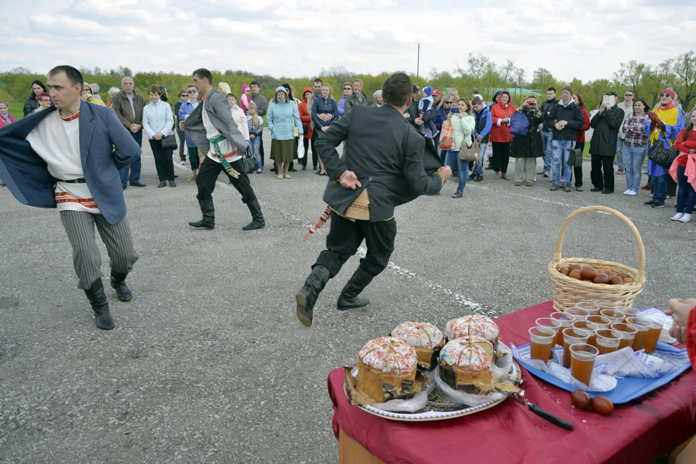 Праздник Пасхи в Тарханах