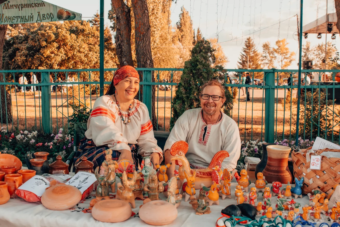 Площадка фестиваля "Аллея ремёсел"