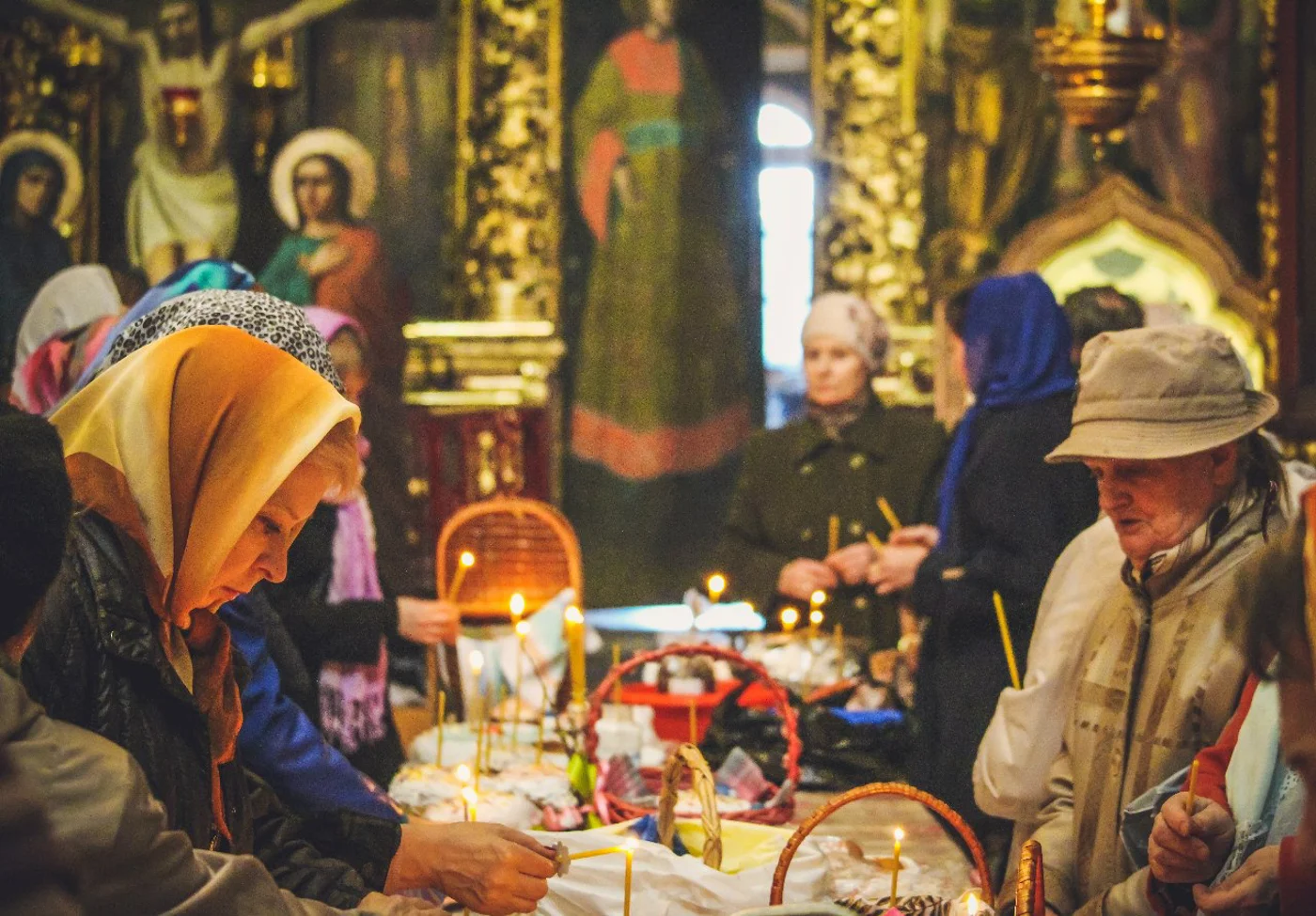 Пасха в Псковской области