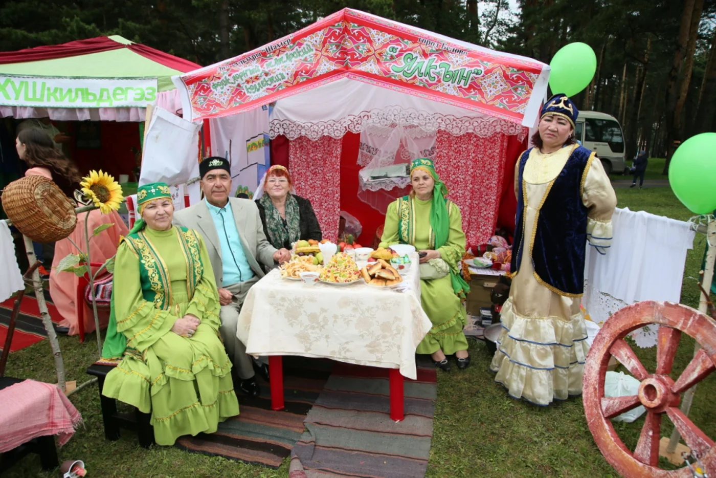 Ежегодный татаро-башкирский праздник «Сабантуй»