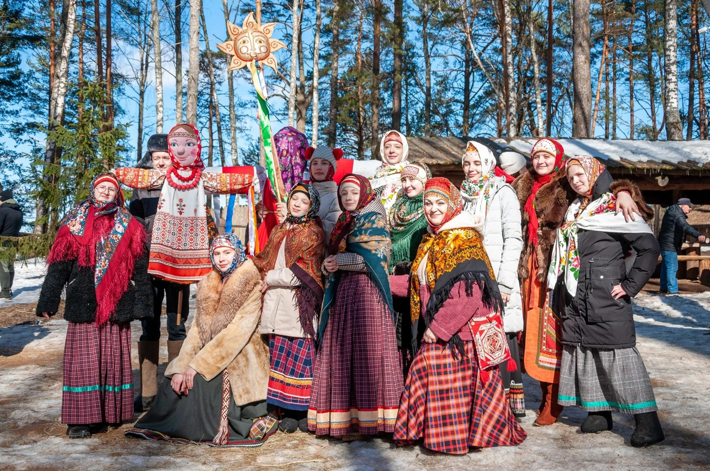 Масленичная ярмарка в музее-заповеднике Гнёздово