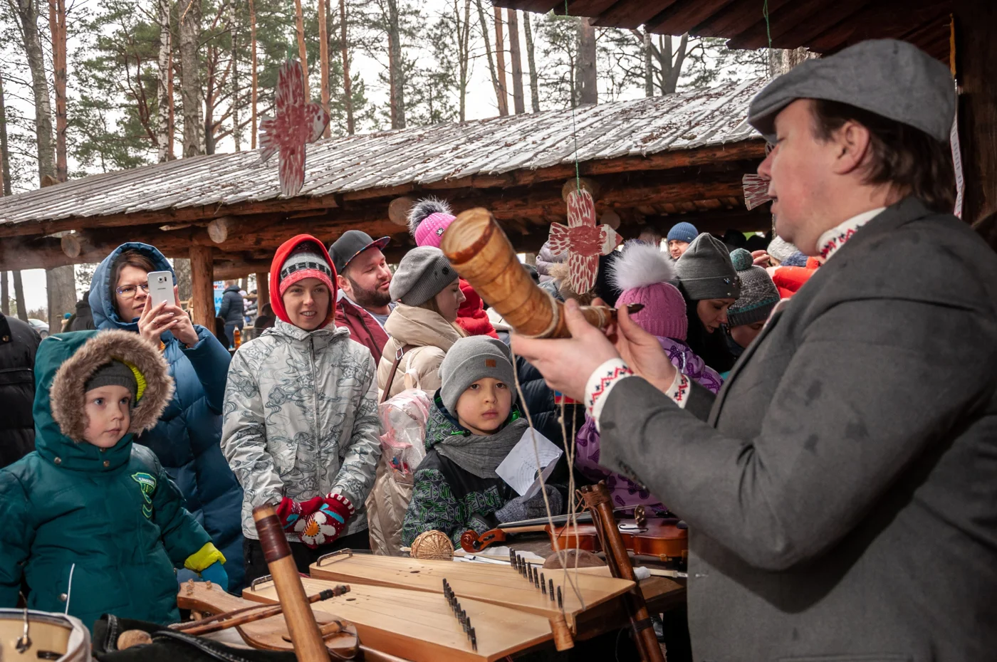 Масленичная ярмарка в музее-заповеднике Гнёздово