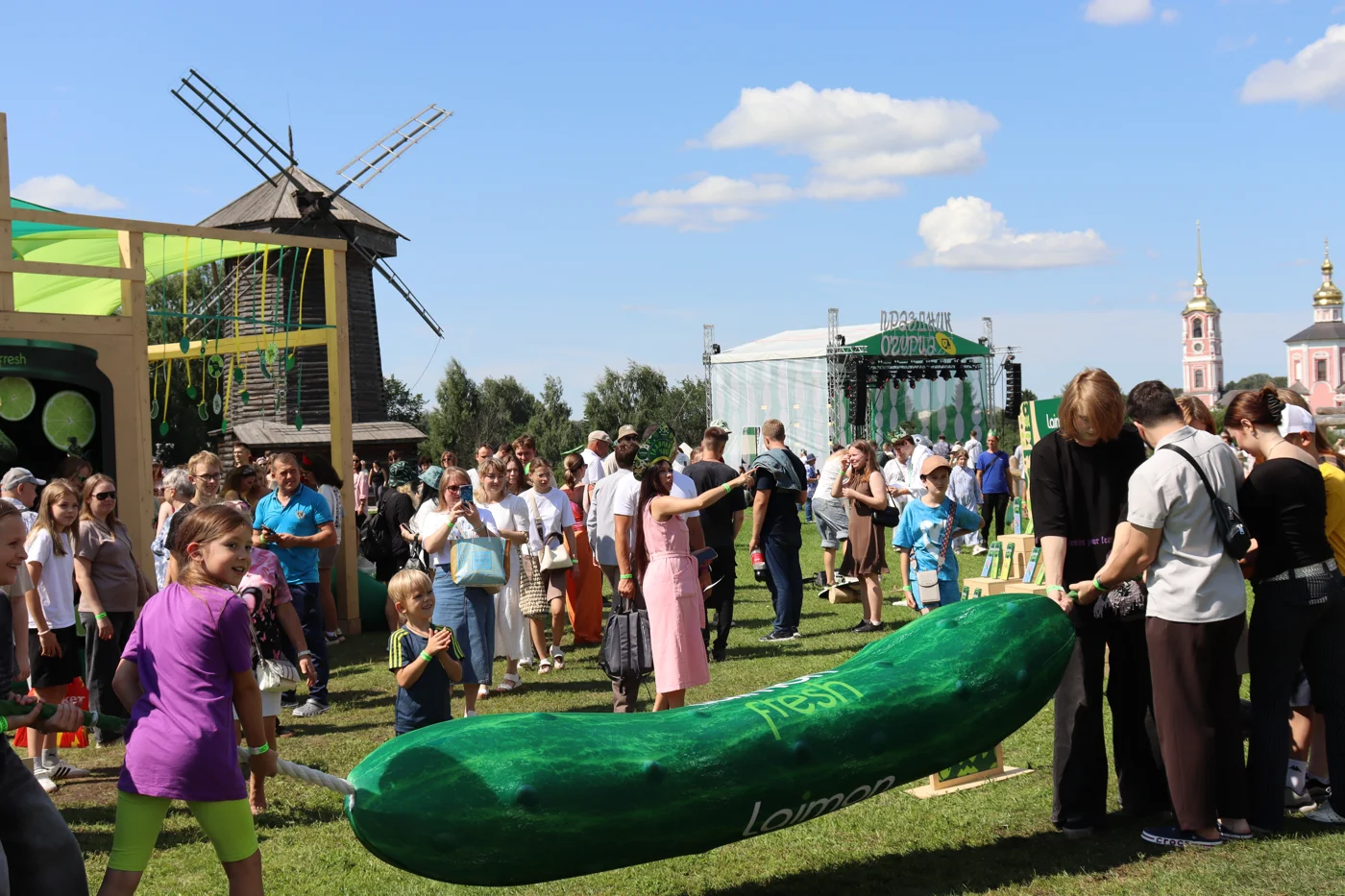 XXV Праздник Огурца в Суздале