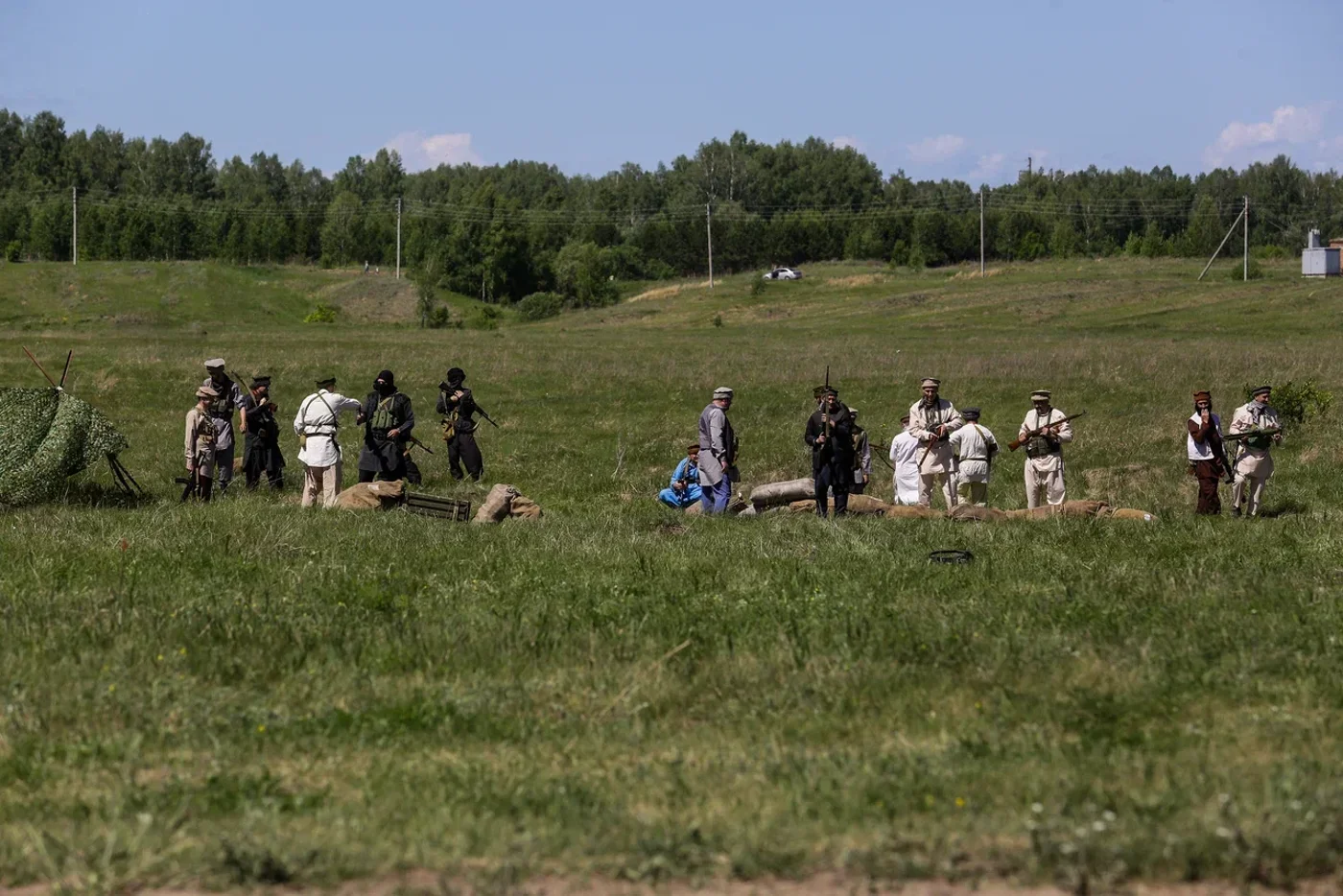 Международный военно-исторический фестиваль «Сибирский огонь»