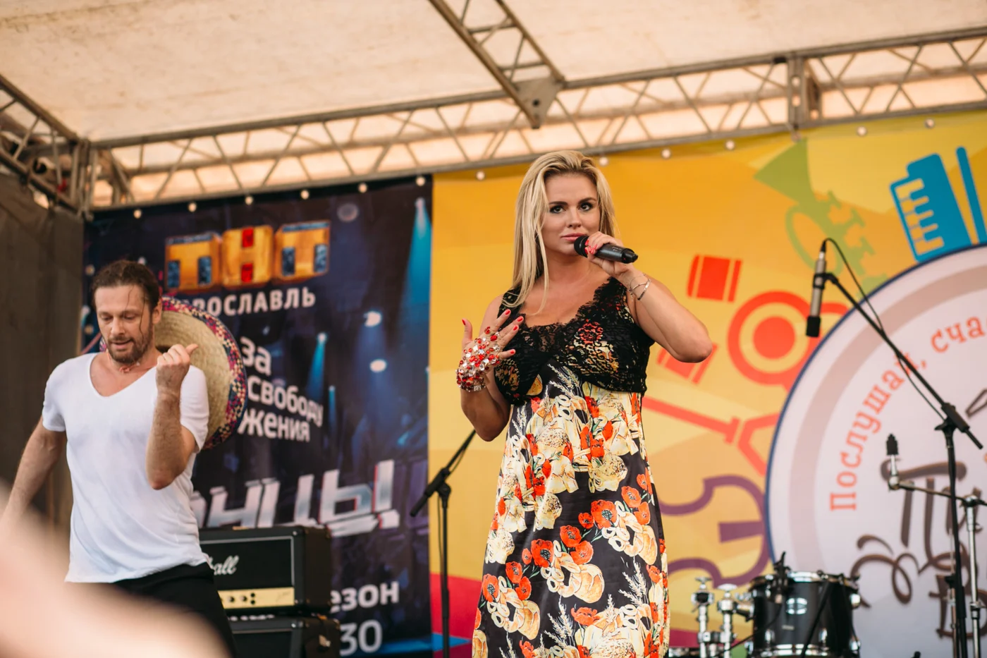 "Пир на Волге". Музыкальная сцена. Анна Семенович