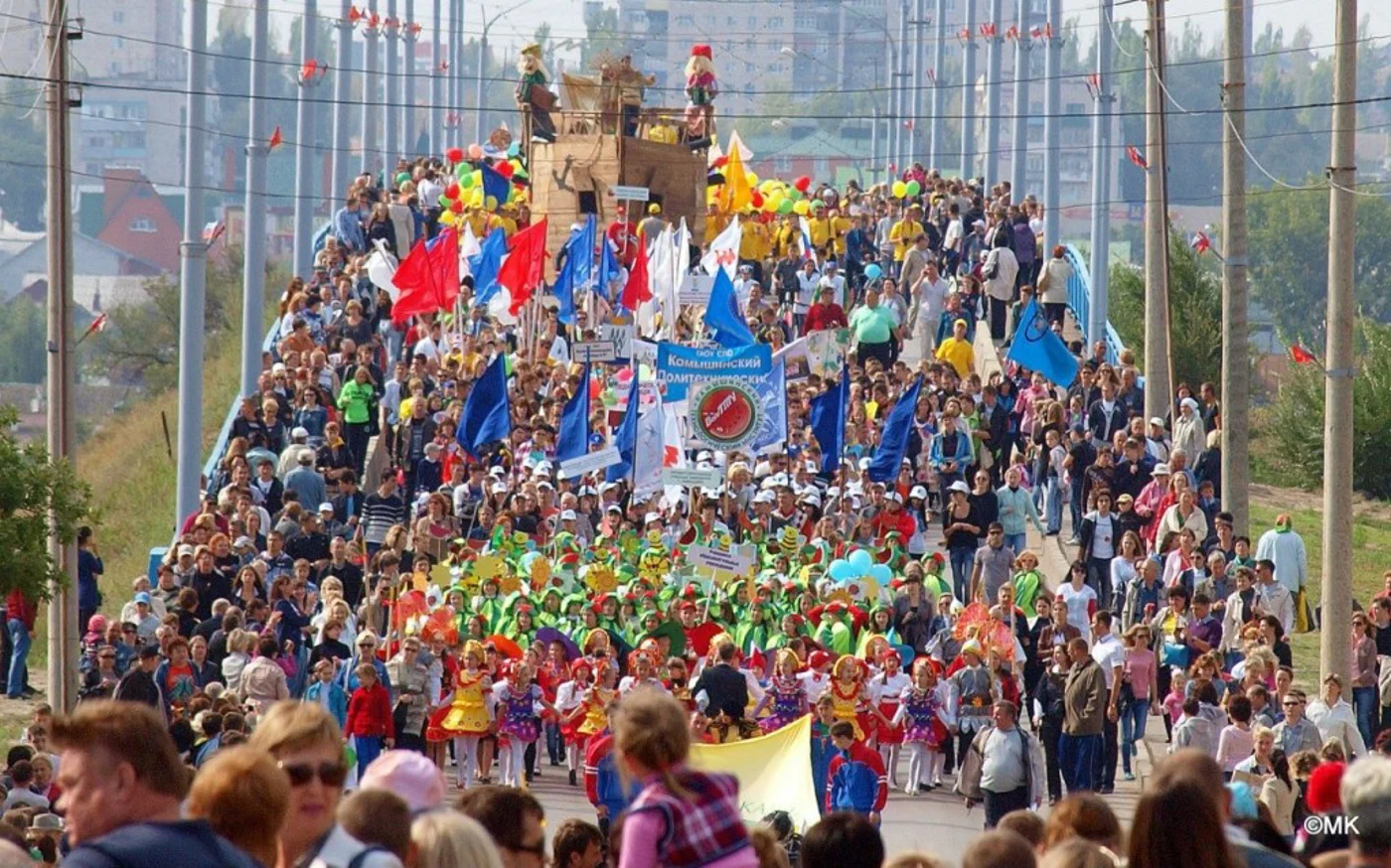 Арбузный фестиваль в Камышине 