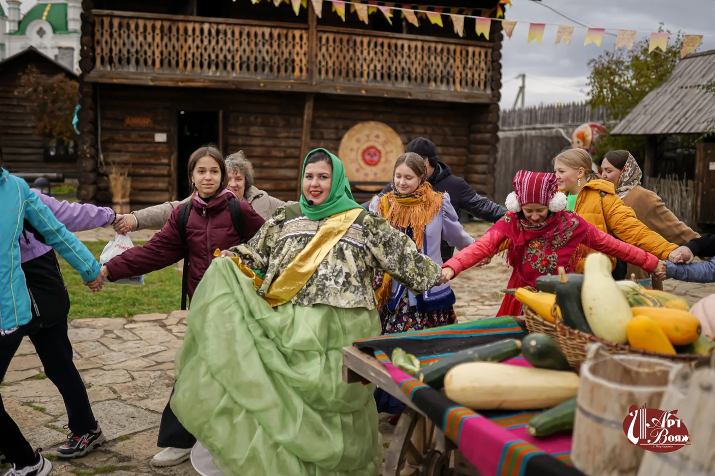 Народный праздник "Капуста Барыня"