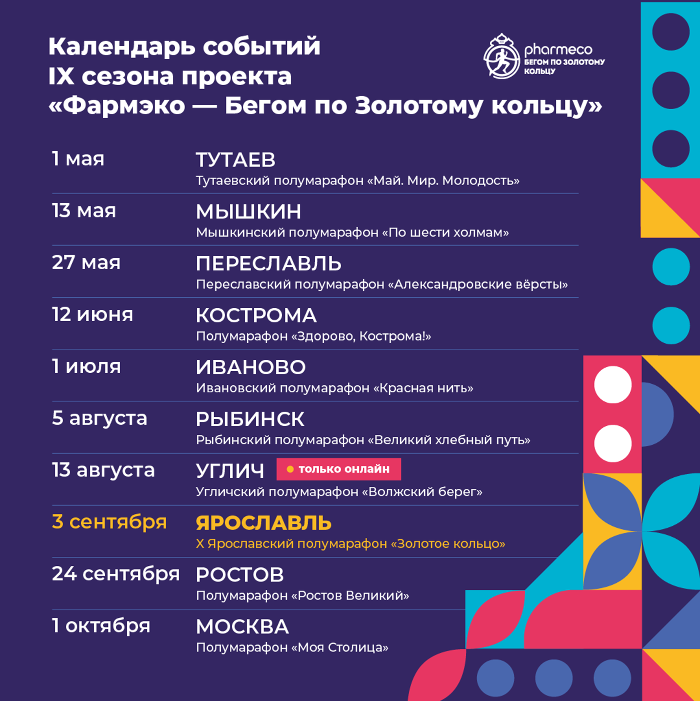 Фармэко – Бегом по Золотому кольцу
