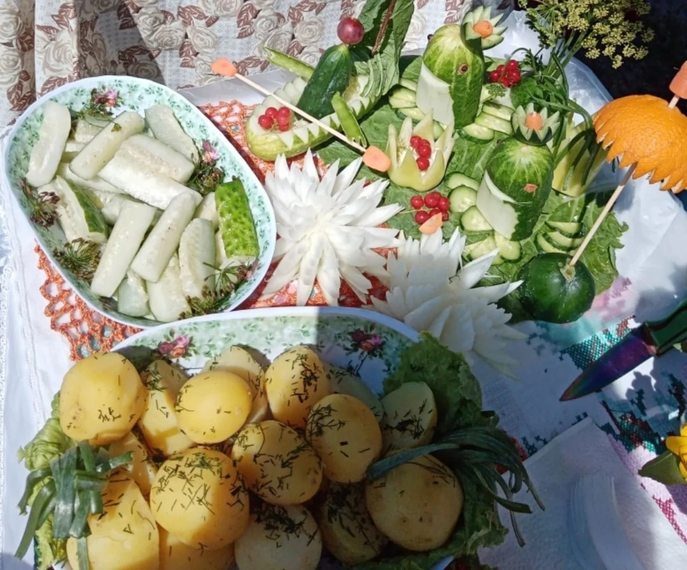 Межрайонный гастрономический фестиваль "Аксельский огурец"