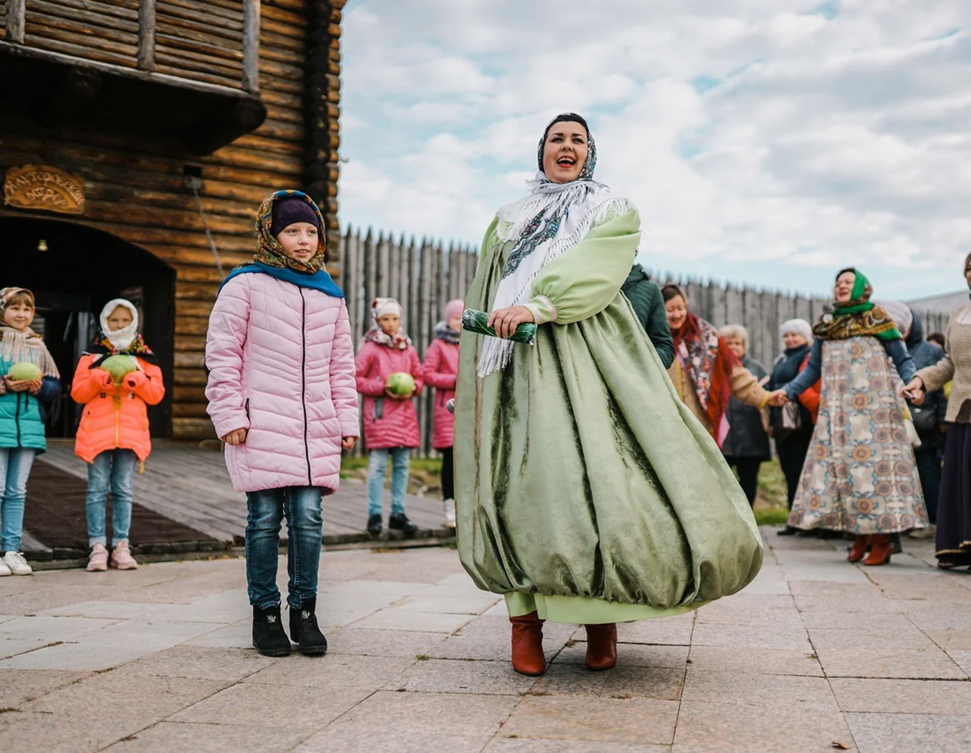 Народный праздник "Капуста барыня"